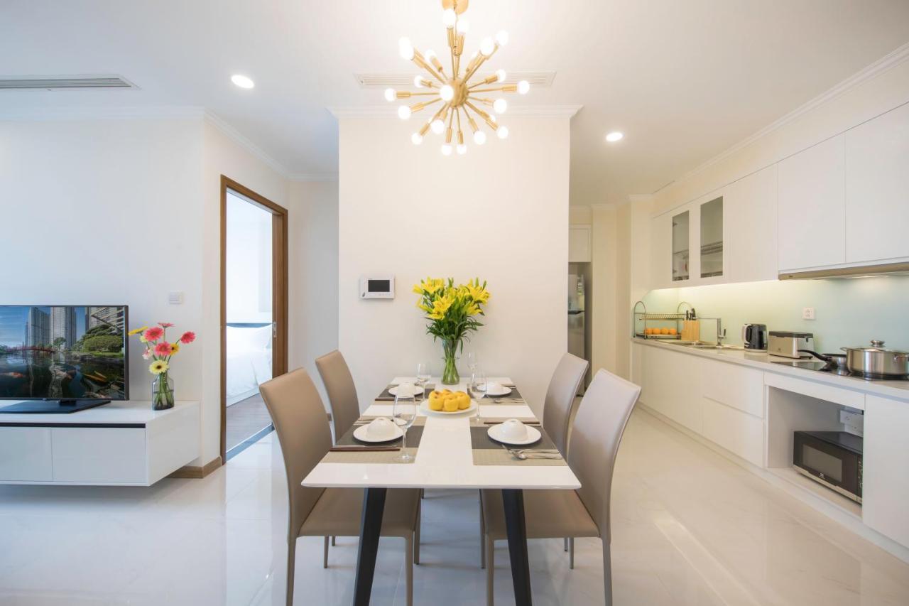 Luxury Vinhomes Central Park Humi Apartment Ho-Chi-Minh-Stadt Exterior foto