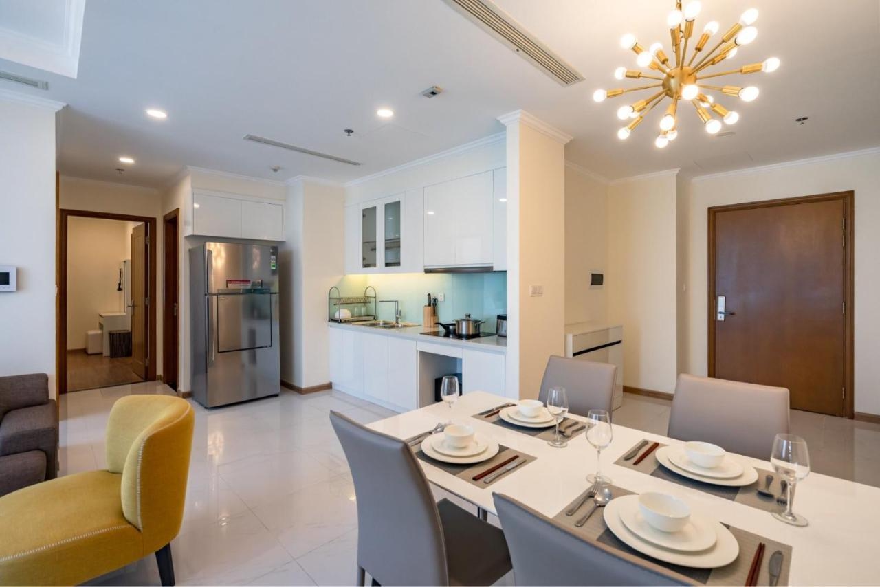 Luxury Vinhomes Central Park Humi Apartment Ho-Chi-Minh-Stadt Exterior foto