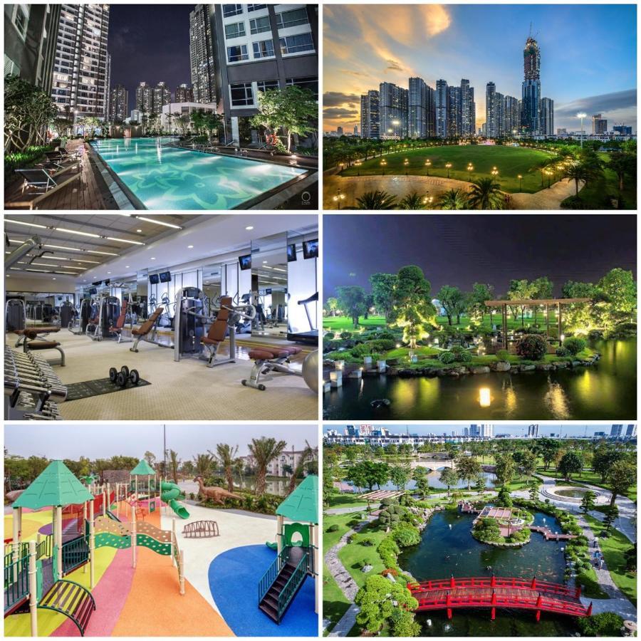 Luxury Vinhomes Central Park Humi Apartment Ho-Chi-Minh-Stadt Exterior foto