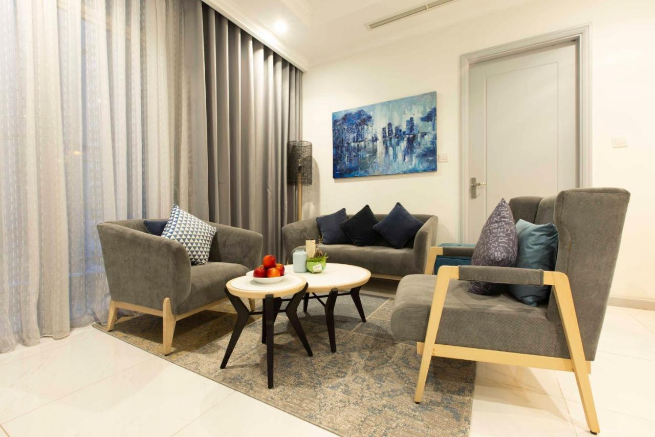 Luxury Vinhomes Central Park Humi Apartment Ho-Chi-Minh-Stadt Exterior foto