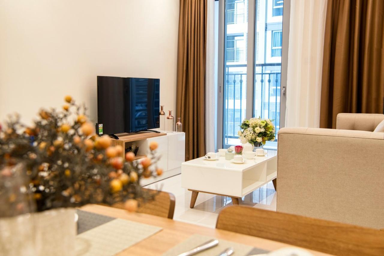 Luxury Vinhomes Central Park Humi Apartment Ho-Chi-Minh-Stadt Exterior foto