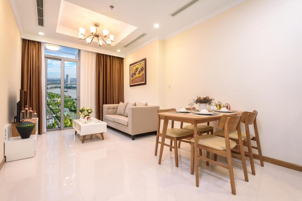Luxury Vinhomes Central Park Humi Apartment Ho-Chi-Minh-Stadt Exterior foto