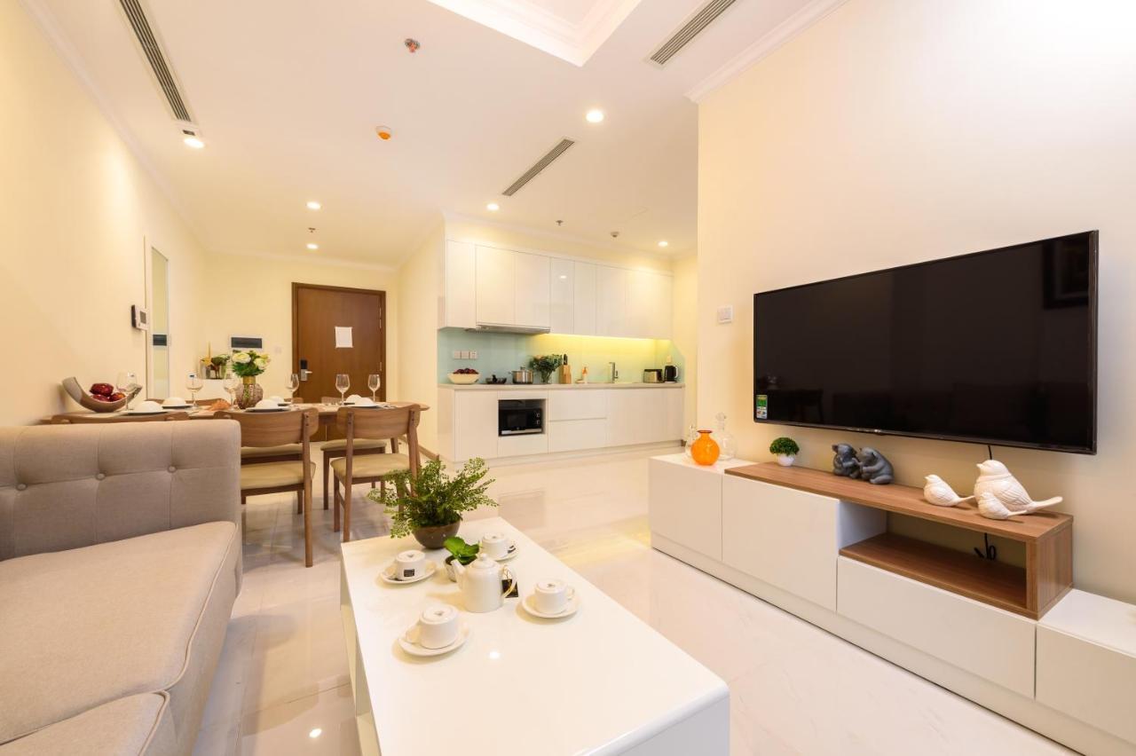 Luxury Vinhomes Central Park Humi Apartment Ho-Chi-Minh-Stadt Exterior foto