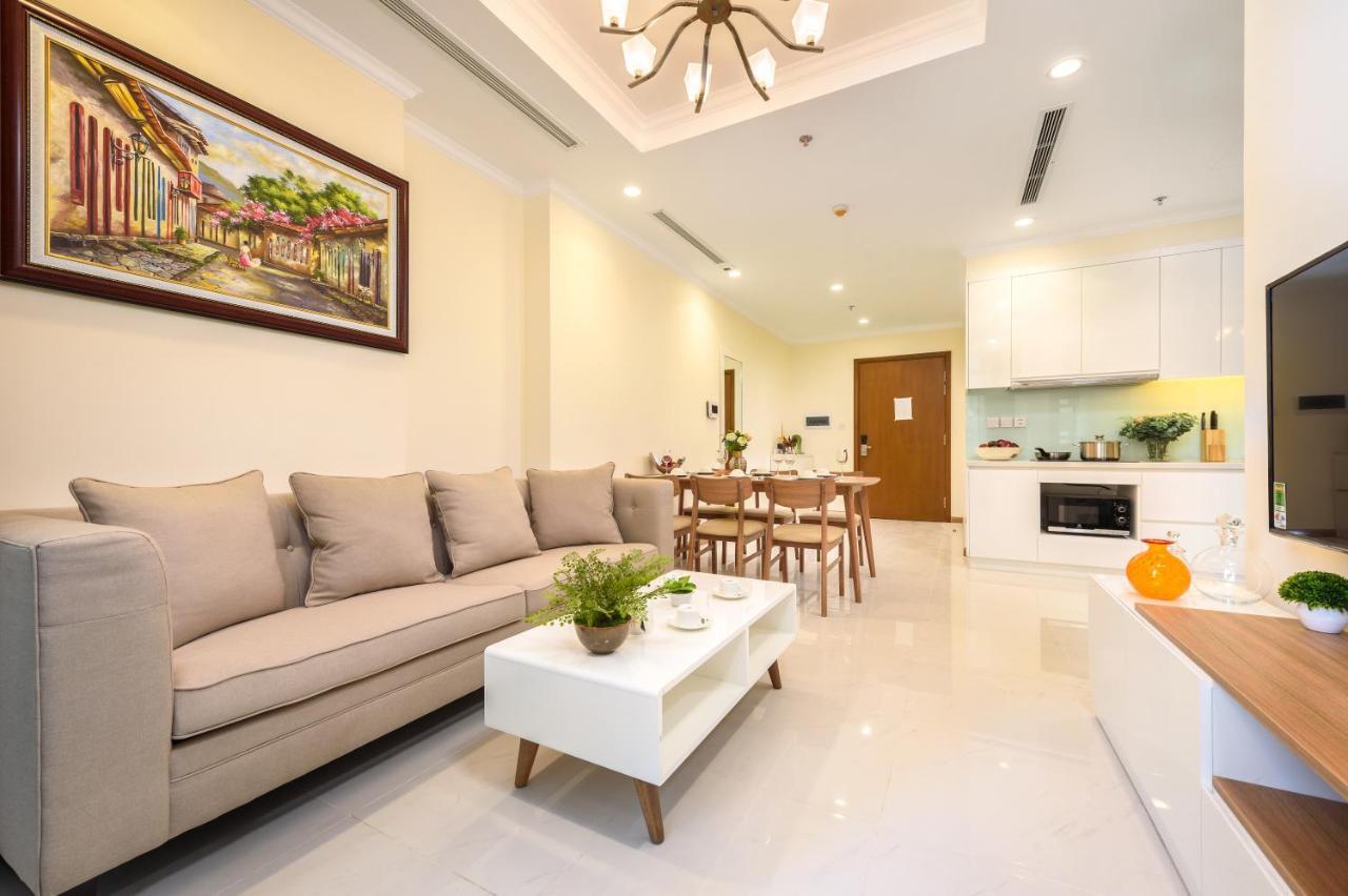 Luxury Vinhomes Central Park Humi Apartment Ho-Chi-Minh-Stadt Exterior foto