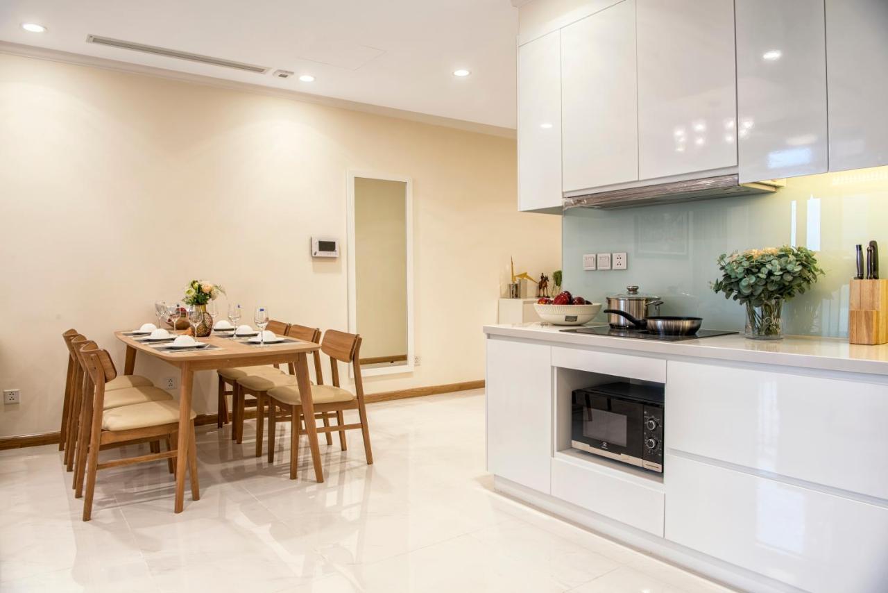 Luxury Vinhomes Central Park Humi Apartment Ho-Chi-Minh-Stadt Exterior foto