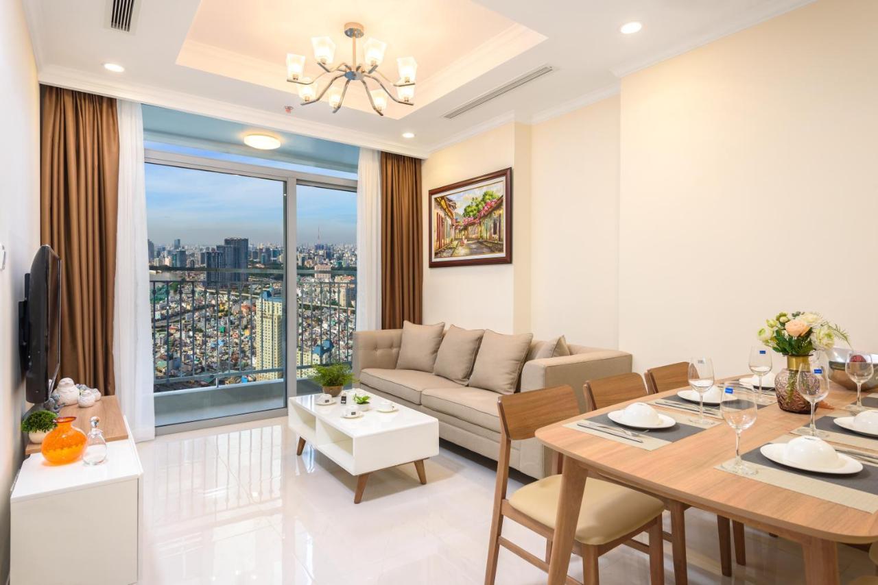 Luxury Vinhomes Central Park Humi Apartment Ho-Chi-Minh-Stadt Exterior foto