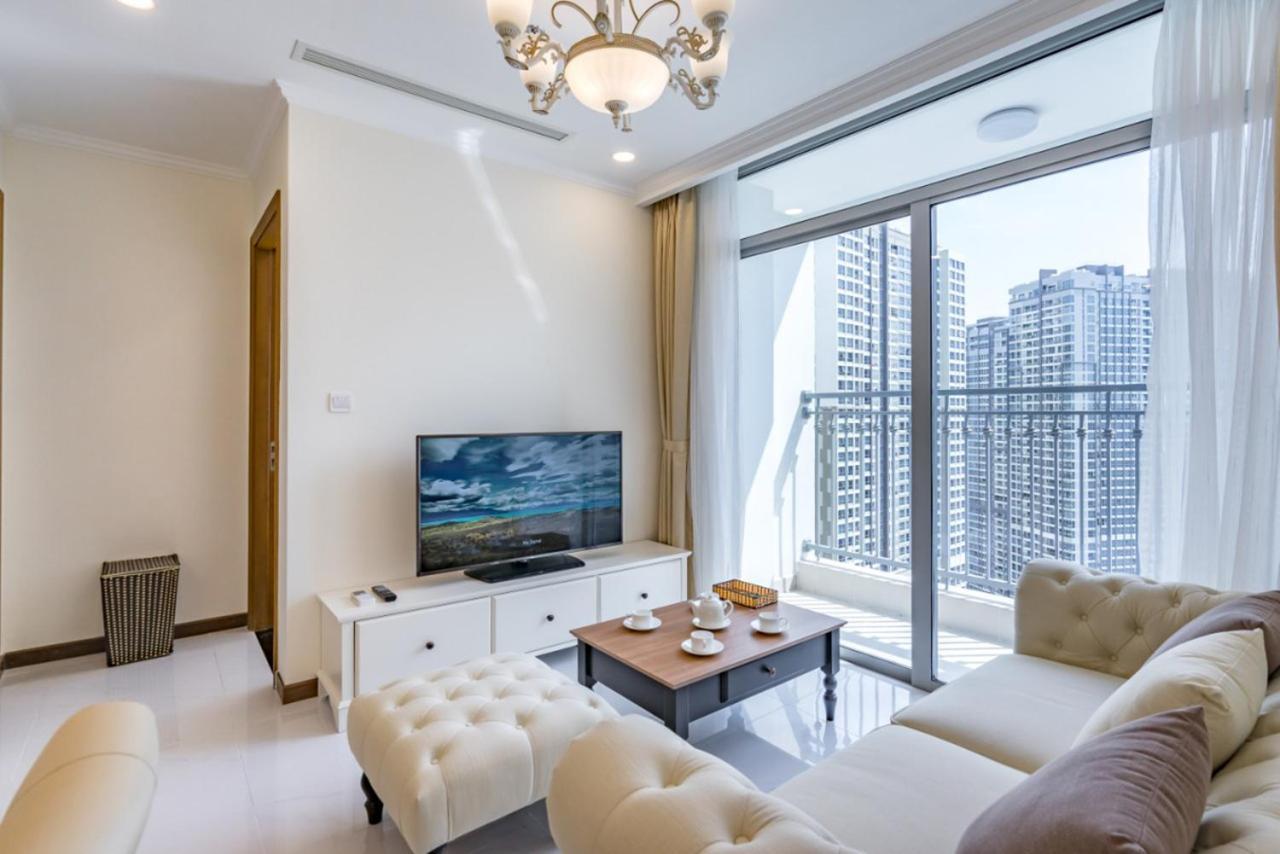 Luxury Vinhomes Central Park Humi Apartment Ho-Chi-Minh-Stadt Exterior foto