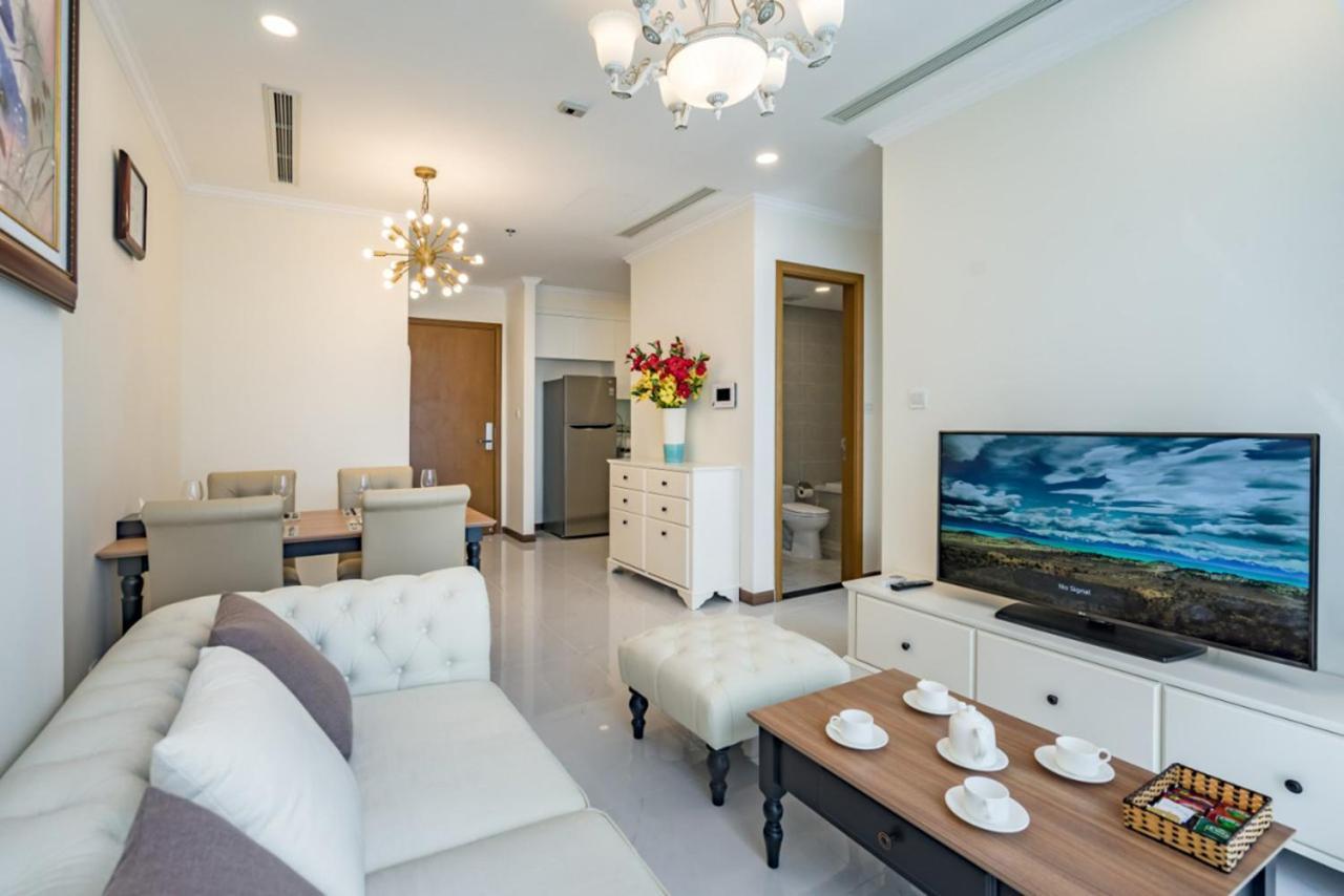 Luxury Vinhomes Central Park Humi Apartment Ho-Chi-Minh-Stadt Exterior foto