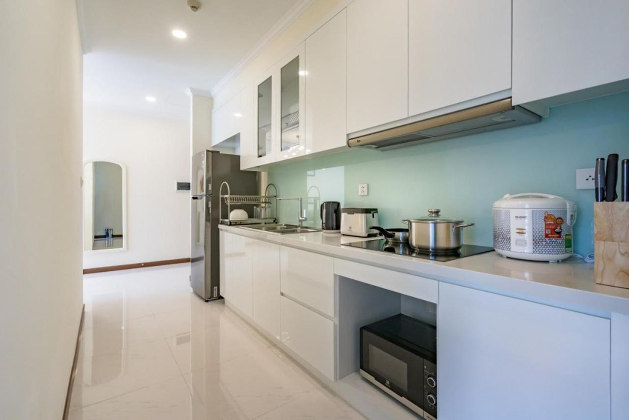 Luxury Vinhomes Central Park Humi Apartment Ho-Chi-Minh-Stadt Exterior foto