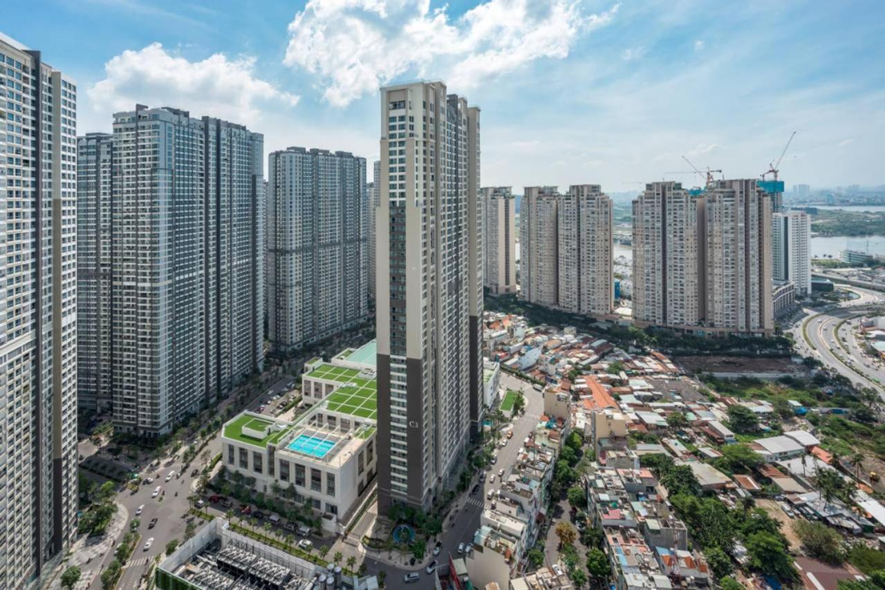 Luxury Vinhomes Central Park Humi Apartment Ho-Chi-Minh-Stadt Exterior foto