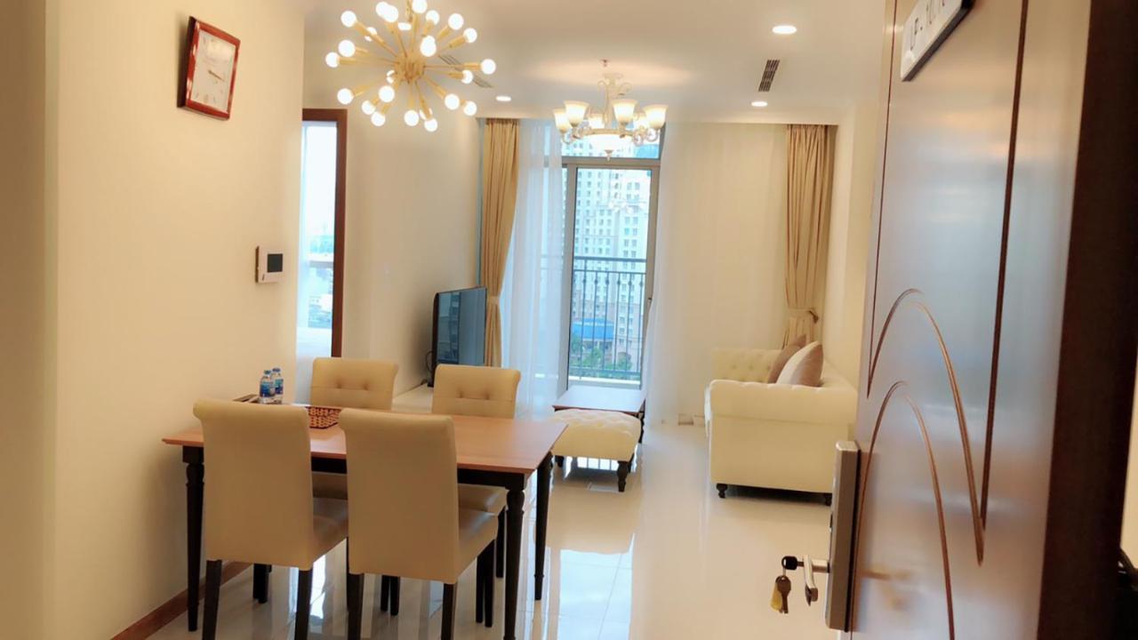 Luxury Vinhomes Central Park Humi Apartment Ho-Chi-Minh-Stadt Exterior foto